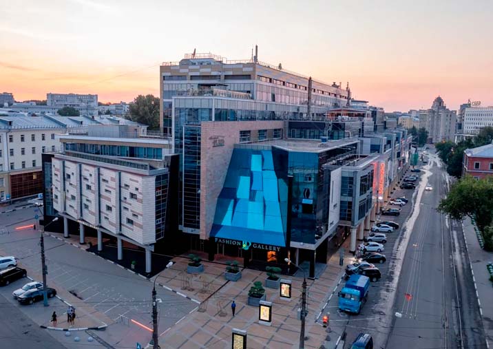 Бизнес-центр Лобачевский Plaza, ул. Октябрьская